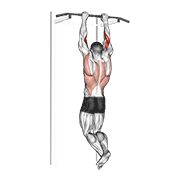 biceps pull-up exercise demonstration